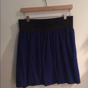 Blue skirt